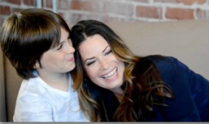 Holly Marie and her son