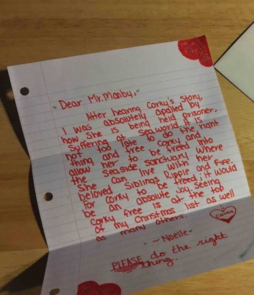 A valentine's day letter with a heart on it.