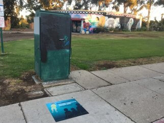 PETA targets SeaWorld with sidewalk decals in San Diego